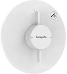 hansgrohe DuoTurn S Mischer, Unterputz, 1 Verbraucher, runde Rosette, 75618700,