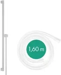 hansgrohe Unica Duschstange S PURO 90 cm, Easy Slide Duschkopfhalter, Isiflex