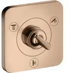 hansgrohe AXOR Citterio E Trio/Quattro Ab- und Umstellventil Unterputzmodell 12...