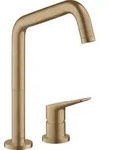 hansgrohe AXOR Citterio M DN 15 2-Loch-Einhebel-K&uuml;chenmischer 240 mit