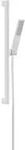 hansgrohe Pulsify E Duschset 100, 1 Strahlart, EcoSmart, mit Duschstange 65 cm,