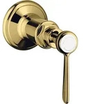 hansgrohe AXOR Montreux Abstellventil Unterputz, Hebelgriff, 16872990, Farbe: