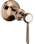 hansgrohe AXOR Montreux Abstellventil Unterputz, Hebelgriff, 16872300, Farbe: