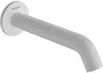 hansgrohe Tecturis S Wanneneinlauf, Ausladung 198mm, 73411700, Farbe: Wei&szlig; matt