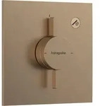 hansgrohe DuoTurn E Mischer, Unterputz, 1 Verbraucher, eckige Rosette, 75617140,