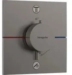 hansgrohe ShowerSelect Comfort E Thermostat, Unterputz, 2 Verbraucher, eckige
