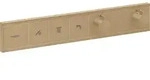 hansgrohe RainSelect Thermostat, Unterputz, f&uuml;r 3 Verbraucher, 15381140, Farbe: