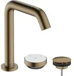 hansgrohe Tecturis S 2-Loch Waschtischarmatur 150 CoolStart, EcoSmart+, Ausladung