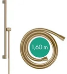 hansgrohe Unica Duschstange S PURO 65 cm, Easy Slide Duschkopfhalter, Isiflex