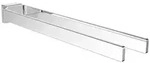 emco cue Handtuchhalter chrom, 2-armig, starr, 431 mm, 325000143