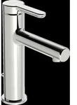 HANSA HANSADESIGNO Style Waschtischarmatur, Ausladung 125mm, mit Ablaufgarnitur,