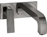 hansgrohe AXOR Citterio Waschtischmischer, Rautenschliff, Unterputz, Ausladung...