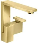 hansgrohe AXOR Edge Einhebel-Waschtischmischer 190 mit Push-Open Ablaufgarnitur,