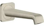 hansgrohe AXOR Citterio E Wanneneinlauf, 36425820, Farbe: Brushed Nickel