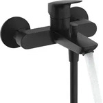 hansgrohe Logis Wannenmischer, Aufputz, 2 Verbraucher, Ausladung 194mm, 71400670,
