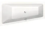 Duravit No.1 Einbau-Badewanne, Trapez, 1600x850mm, 1 R&uuml;ckenschr&auml;ge links,...