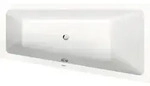 Duravit No.1 Einbau-Badewanne, Trapez, 1600x850mm, 1 R&uuml;ckenschr&auml;ge rechts,...