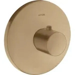 hansgrohe AXOR Uno2 Thermostat 59 l/min Highflow Unterputz, 38715140, Farbe: Brushed