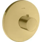 hansgrohe AXOR Uno2 Thermostat 59 l/min Highflow Unterputz, 38715250, Farbe: Brushed