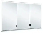 KEUCO Royal Lumos Spiegelschrank Wandeinbau 3-t&uuml;rig, lange T&uuml;r, 1200mm,