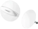 hansgrohe Flexaplus Fertigset Ablauf- und &Uuml;berlaufgarnitur, 58185700, Farbe: weiss