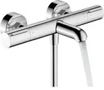 hansgrohe Ecostat Element Wannenthermostat, Ausladung 177mm, Aufputz, 2 Verbraucher,