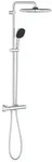 Grohe Vitalio Comfort 250 Duschsystem mit Thermostatbatterie f&uuml;r Wandmontage,