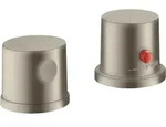 hansgrohe AXOR Uno 2-Loch Wannenrandarmatur, Thermostat, 2 Verbraucher, 38480820,