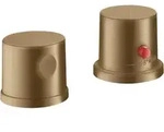 hansgrohe AXOR Uno 2-Loch Wannenrandarmatur, Thermostat, 2 Verbraucher,...