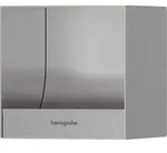 hansgrohe XtraStoris Original Toilettenpapierhalter, Einbau, 150x140x150mm, 56065800,