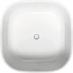 Duravit Zencha Badewanne, freistehend, quadratisch, nahtlose Verkleidung,