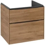 Villeroy & Boch Subway 3.0 Waschbeckenunterschrank, 2 Ausz&uuml;ge, 622x576x478mm,