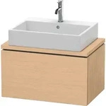 Duravit L-Cube Waschtischunterbau f&uuml;r Konsole, Compact, wandh&auml;ngend, 1 Auszug,