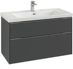 Villeroy & Boch Subway 3.0 Waschbeckenunterschrank, 2 Ausz&uuml;ge, 973x576x478mm,