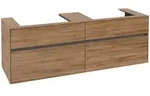 Villeroy & Boch Collaro Waschbeckenunterschrank, f&uuml;r 2 Waschbecken, 1600x548x500mm,