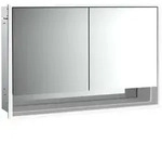 emco loft Lichtspiegelschrank mit Unterfach, 1200mm, 2 T&uuml;ren, Unterputzmodell,