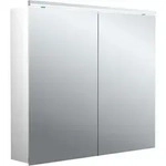 emco pure 2 classic LED-Lichtspiegelschrank mit Aufsatzleuchte, 2 T&uuml;ren,