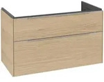 Villeroy & Boch Subway 3.0 Waschbeckenunterschrank, LED-Beleuchtung, 2 Ausz&uuml;ge,