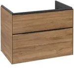 Villeroy & Boch Subway 3.0 Waschbeckenunterschrank, LED-Beleuchtung, 2 Ausz&uuml;ge,