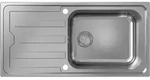hansgrohe S44 Einbausp&uuml;le 500, Edelstahl, mit Abtropffl&auml;che, 1000x500mm,...