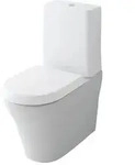TOTO MH WC, Standkombination, Tiefsp&uuml;ler, Abgang: waagerecht, 392x704x410mm, CW161Y