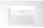 BetteAqua Einbauwaschtisch, ohne Hahnloch, ohne &Uuml;berlauf, 800x495x80mm, A071-000PW,