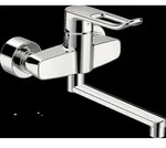 HANSA HANSAclinca Waschtischarmatur, Ausladung 277 mm, B&uuml;gelhebel, chrom, 01536286
