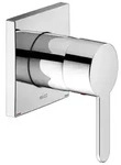 KEUCO IXMO Flat Einhebelmischer Unterputz, Rosette eckig, 59551010302, Farbe: