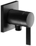 KEUCO IXMO Pure Einhebel-Brausemischer mit Schlauchanschluss, Rosette eckig,