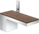 hansgrohe AXOR MyEdition Einhebel-Waschtischmischer 70 mit Push-Open Ablaufgarnitur,