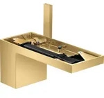 hansgrohe AXOR MyEdition Einhebel-Waschtischmischer 70 mit Push-Open Ablaufgarnitur,