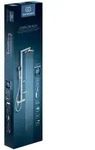 Ideal Standard Alu+ Duschsystem mit Einhebel-Brausearmatur Aufputz, BD584SI, Farbe: