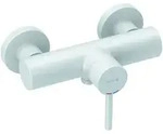 KLUDI BOZZ Brause-Einhandmischer, Wandmontage, 388315376, Farbe: Mattwei&szlig;