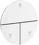 hansgrohe AXOR ShowerSelect ID Ventil, 3 Verbraucher, Unterputz, rund, 36779700,